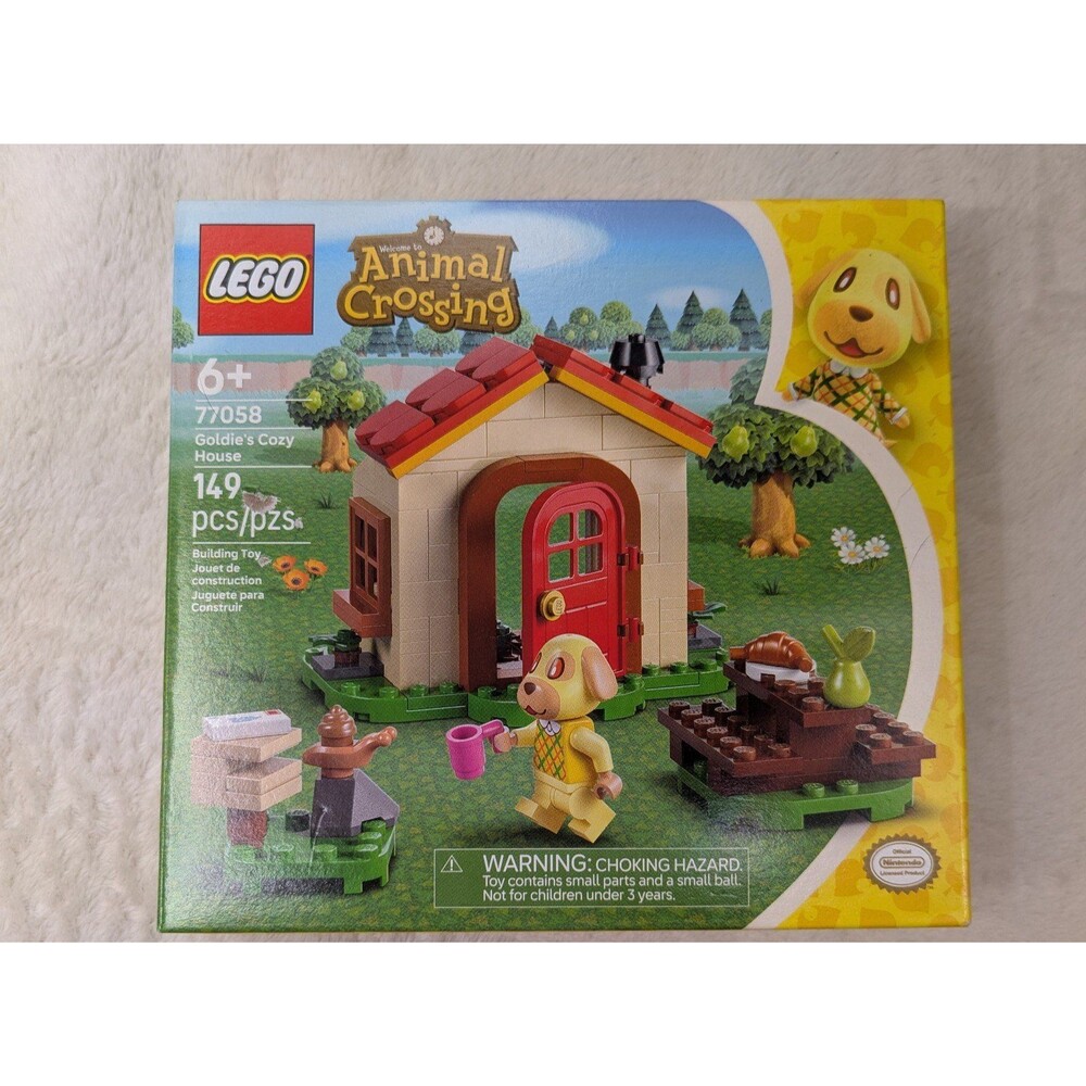LEGO Animal Crossing Goldie's Cozy House 77058 | 149 Pcs | Factory Sealed